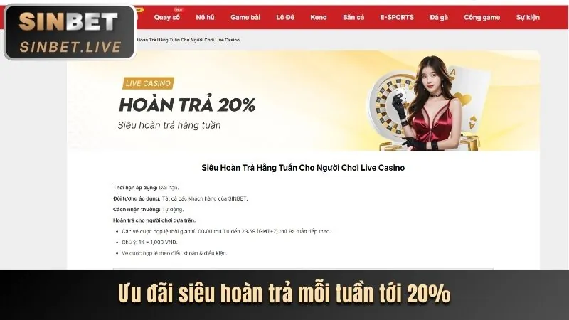 Thưởng sinh nhật và sự kiện đặc biệt 789ber